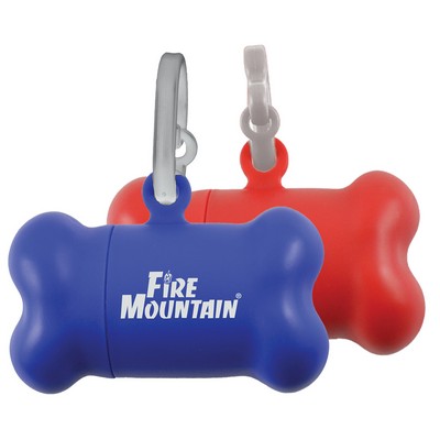 Plastic Dog Waste w/Carb Clip